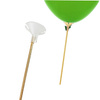 Eco balloons sticks, wooden, 30cm, 10 pcs.