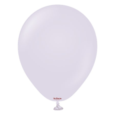 Latex Balloons Kalisan Macaron Lilac, 13cm, 100 pcs.