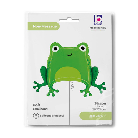 Foil Balloon - Frog, 71 cm, Grabo