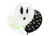 Balony UV Halloween BOO!, mix, 27cm, 3 szt.