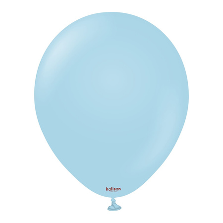 Latexballons Kalisan Macaron Blue, 30 cm, 100 Stk.