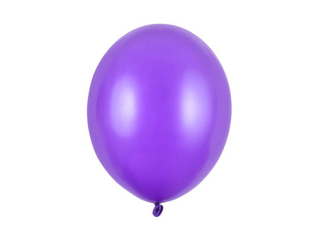 Strong balloons, Metallic Purple, 30 cm, 100 pcs.