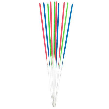 Sparklers - neon colors, 25 cm, 10 pcs