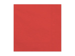 Paper napkins Dark Red 33x33cm 20pcs