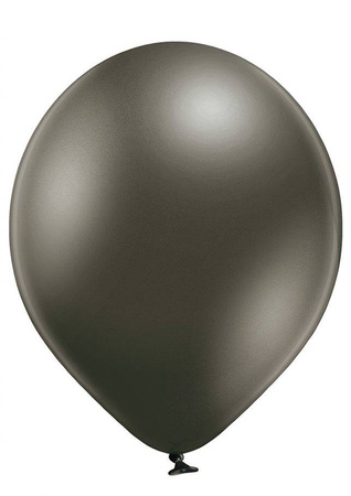 D5 Glossy Anthrazit Graphit-Latexballon 12cm, 100 Stk.