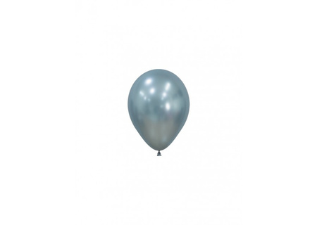 Sempertex Latexballons Silk Arctic Blue, 12 cm, 50 Stk.