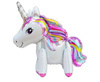 Folienballon Falten Unicorn 3D, 65 cm