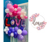 Rack für Ballons, Ballonständer, Kreis, 78 cm