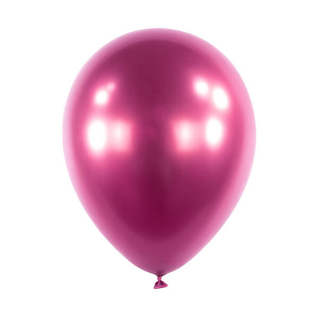 Latex balloons Decorator Satin Luxe Chrome Flamingo, 28cm, 50 pcs