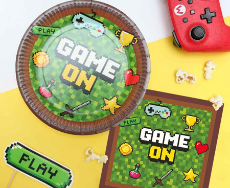 Serwetki Papierowe "Game On" - 33cm, 20 szt.