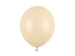 Starke Latexballons, Beige, Pastell Alabaster/ Nude, 12cm, 100 Stück.