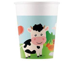 Paper cups Animal farm 200ml, 8 pcs.