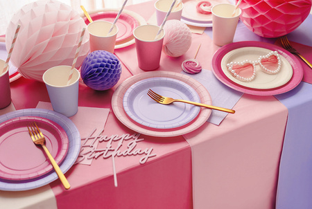 Paper napkins Light Pink 33x33cm 20 pcs