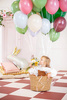 Balony B105 pastelowe Alabaster beżowe 30cm, 100 sztuk
