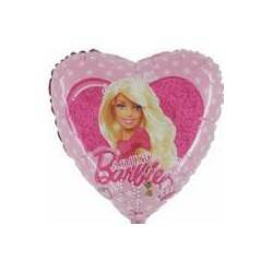 Folienballon Herz Barbie 46 cm