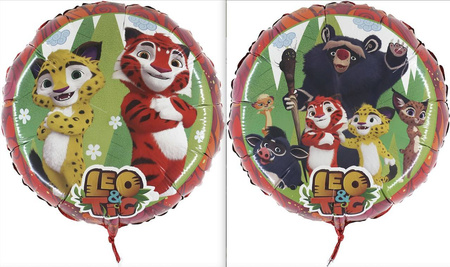 Balon foliowy Leo Tygrys Leo&Tig 46 cm