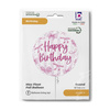 Foil Balloon Pink Bow Pretty Pink Bow Birthday 45 cm