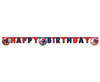 Girlanda, baner Happy birthday Spiderman 230 cm