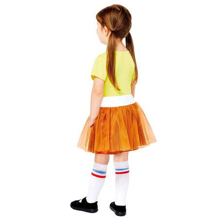 Dress, costume disguise spongebob for a girl 8-10 years