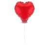 Balon Foliowy - Balon Serce, czerwone 27,5 cm