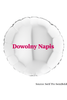 Balon foliowy okrągły, biały, Dowolny napis