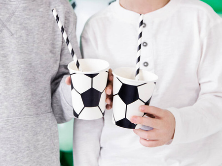 Football cups, 260ml, 6 psc.