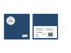 Papierservietten Marineblau 33x33cm 20 St