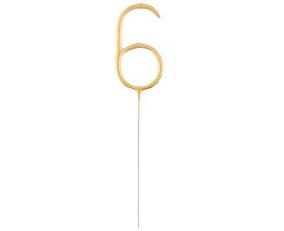 Kaltes Feuer Gold Nummer 6, 17cm
