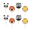 Toppers animals, 8 pieces