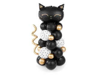 Bouquet of balloons Kitten, black 83x140cm