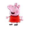 The foil balloon - Pig Peppa 36 cm Grabo on stick