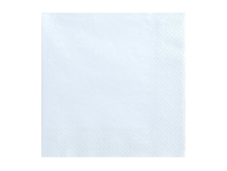 Three-layer napkins, j. Blue, 33x33cm (1 op. / 20 pcs.)