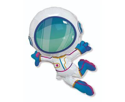 Folienballon Astronaut, Weltraum 60 cm