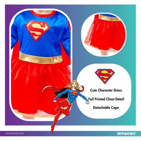 Outfit, Supergirl costume 2-3 years