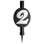 Cake fountain, number 2, 12cm