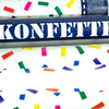 Konfetti-Schießrohr, gemischte Farben 30 cm