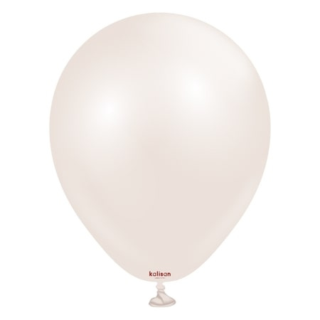 Latexballons Kalisan AURA Beige Cream, cremefarbene, 45cm, 25Stk.