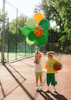 Folienballon, Basketball, Mix, 35x35 cm, 1 Stk.