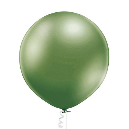 Ballons B250 Glänzend Limettengrün 60cm, 2 Stk.