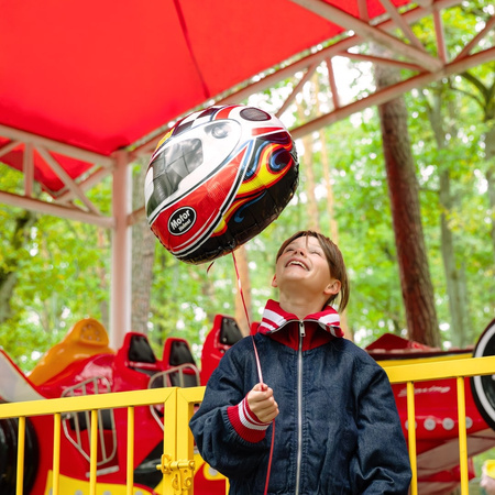 Foil balloon - Formula 1 helmet, 50.5 × 56 cm
