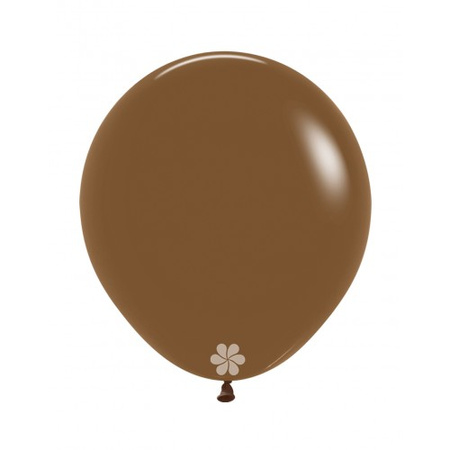 Sempertex Latex Balloons, Mocha 45cm, 1pcs