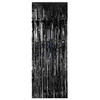 Metallisierter Vorhang Schwarz, Hintergrund - 100 x 250 cm