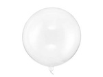 Transparenter runder Kristall-Bobo-Ballon, 40cm