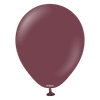 Balony lateksowe Kalisan Burgundy, bordowy 30cm, 100 szt.