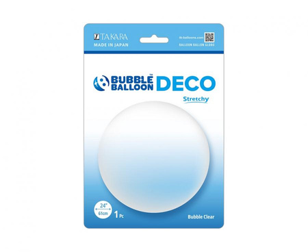 Takara DECO Bubble Clear Balloon, Transparent, 24 inch