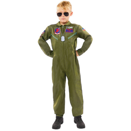 Child Costume Top Gun Maverick Age 8-10 Years