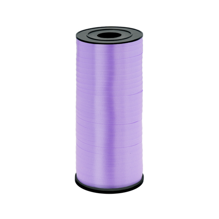 Plastic ribbon, purple 5mm / 92m