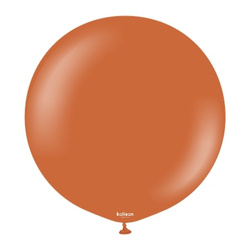 Latex Balloons Retro Rust Orange, 60cm, 2 pcs.