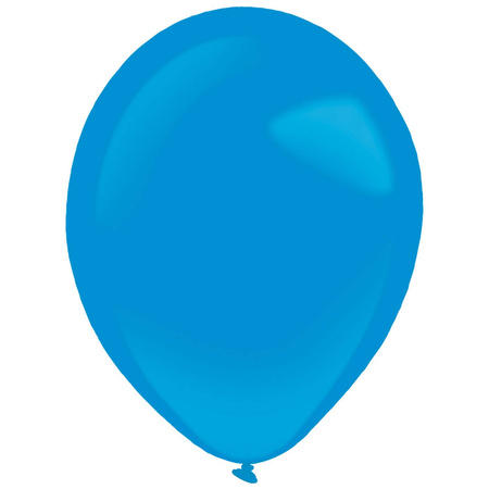Blaue Latexballons, Decorator Standard Bright Royal Blue, 12cm, 100 Stück.