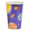 Galaxy Pappbecher, 200ml, 8 Stück.